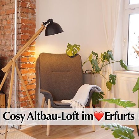 דירות ארפורט Helles Altbau-Loft Mit Kingsize Bett, Smart-Tv, Etc מראה חיצוני תמונה